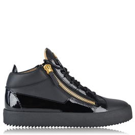 GIUSEPPE ZANOTTI - May Patent High Top Top Trainers