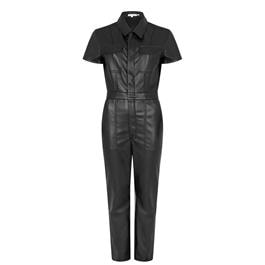 GOOD AMERICAN - Better Than Leather Fit For Success Jumpsuit