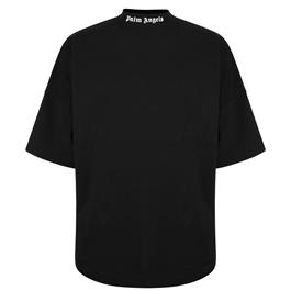 PALM ANGELS - Collar Logo T Shirt