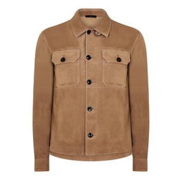 TOM FORD - Suede Overshirt
