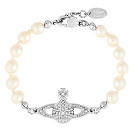 VIVIENNE WESTWOOD - Mini Bas Relief Pearl Bracelet