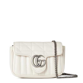 GUCCI - Marmont Gg Super Mini Quilted Shoulder Bag